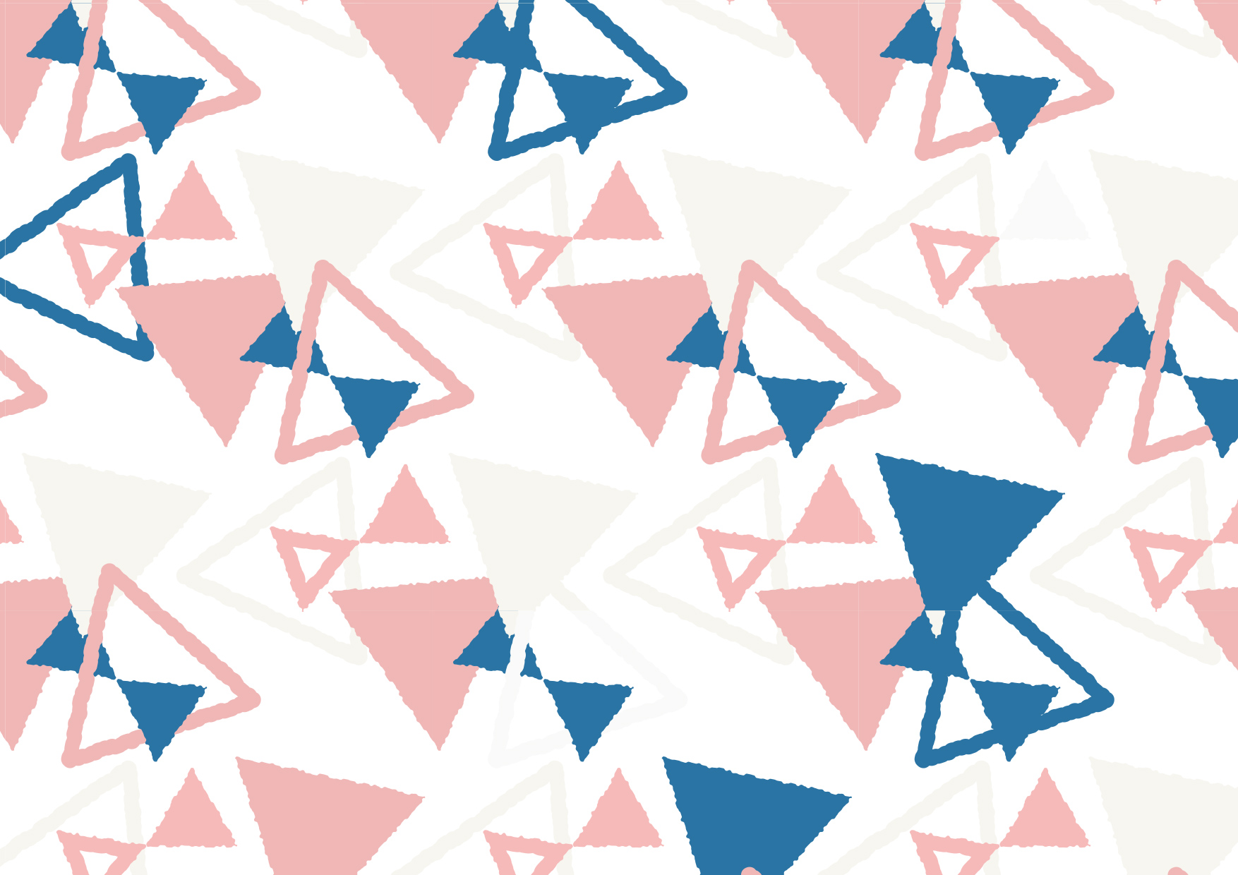 可愛いイラスト無料 背景 三角形 ピンク色 公式 イラストダウンロード