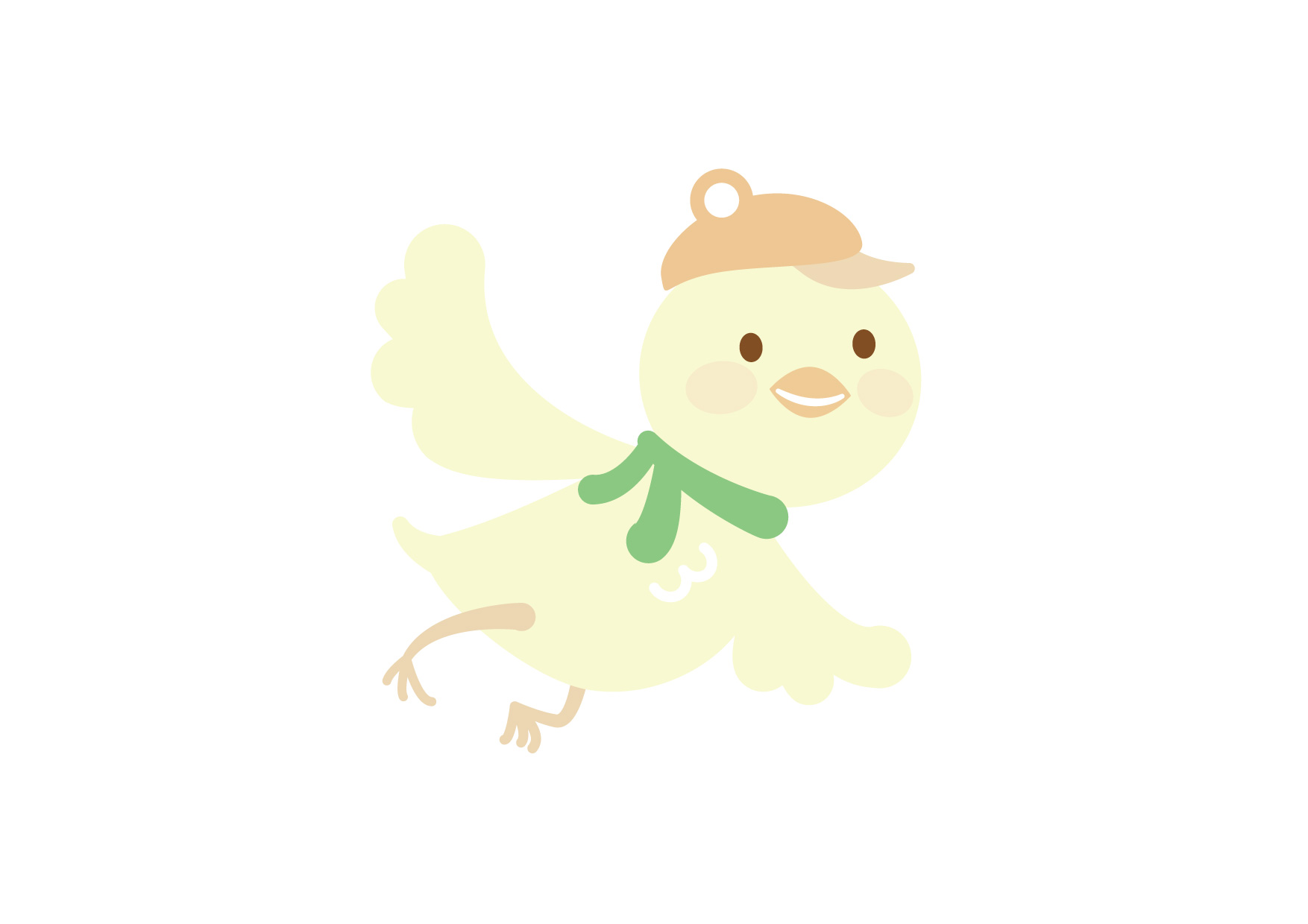 可愛いイラスト無料｜鶏　ひよこ　子供1 − free illustration Chicken chick
